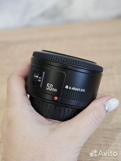 Объектив yongnuo 50mm f1 8