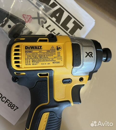 Шуруповерт dewalt импакт DCF887N