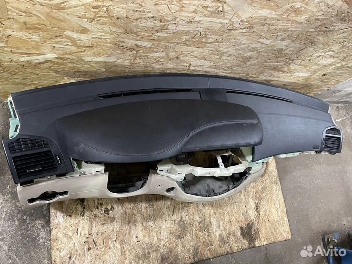 Торпеда Мерседес W221 кожа