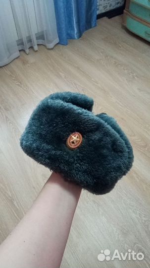 Шапка ушанка военная