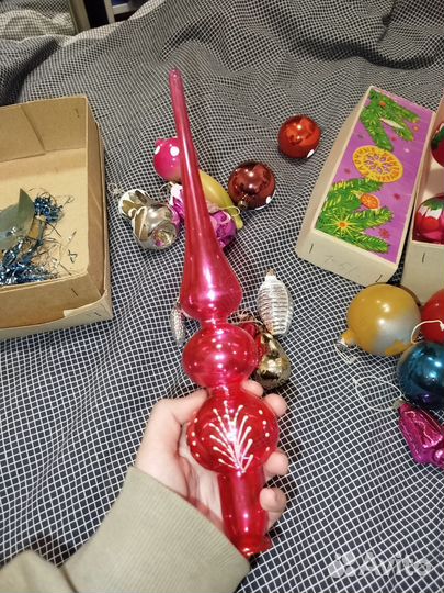 Советский ёлочные игрушки СССР
