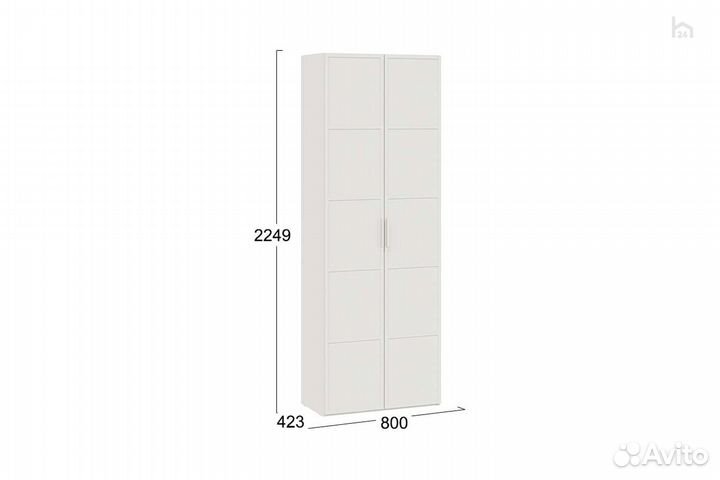 Шкаф распашной Стелла 402.22