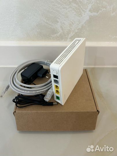 Оптическая gpon ONT розетка ростелеком