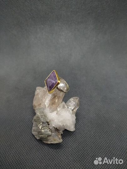 Кольцо аметист
