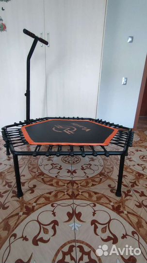 Батут для фитнеса с ручкой