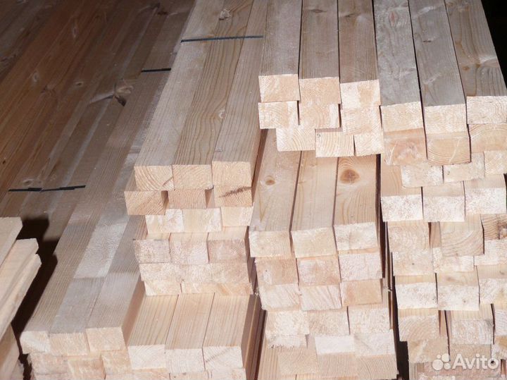Брусок строганый 40*40*3000 сорт С