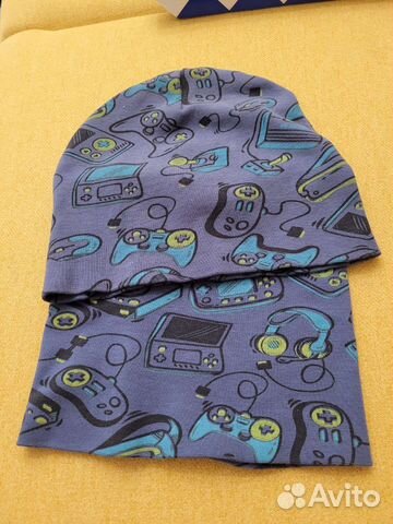 Комплект шапка и шарф для мальчика