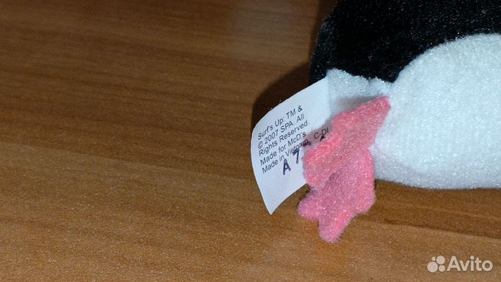 Пингвин мягкая игрушка Лови волну из макдональдс