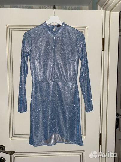 Вечернее платье на выпускной хамелеон блестящее