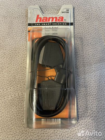 Кабель scart-scart Hama