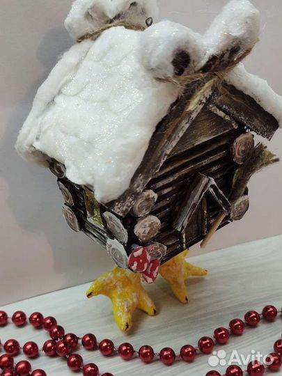 Ватные елочные игрушки