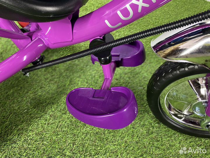 Трехколесный велосипед с родительской ручкой