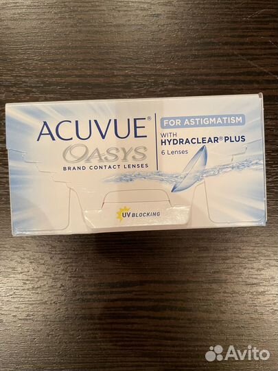 Контактные линзы acuvue двухнедельные