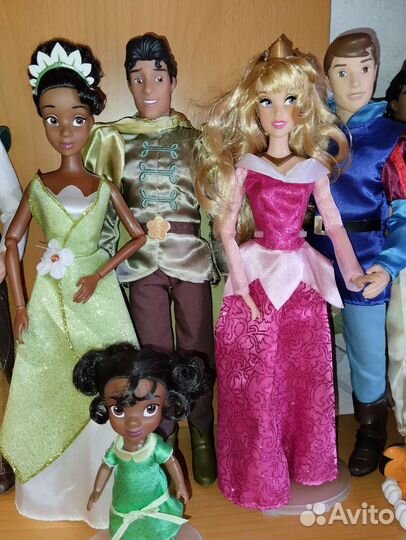Принцы и принцессы куклы Дисней