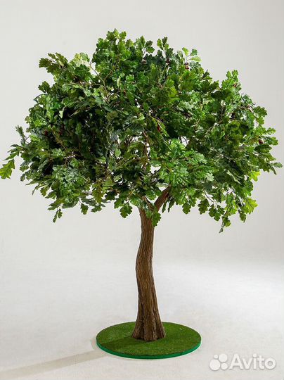 Искусственный дуб для декора 2 метра