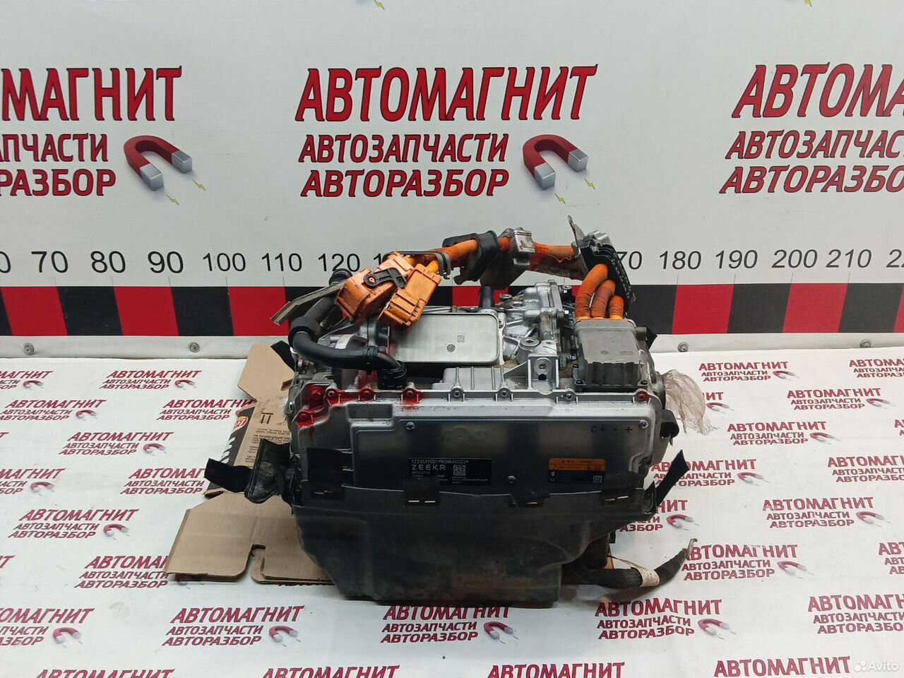 Электромотор задний редуктор Zeekr 001 рестайл