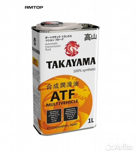 Takayama 605048 Масло трансмиссионное синтетическо