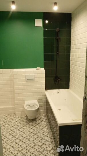 Полный или частичный ремонт ванной и туалета