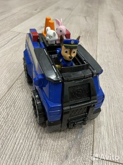 Щенячий патруль машина полицейская с гончиком