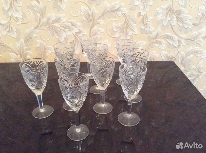 Рюмки, стопки,стаканы - хрусталь СССР