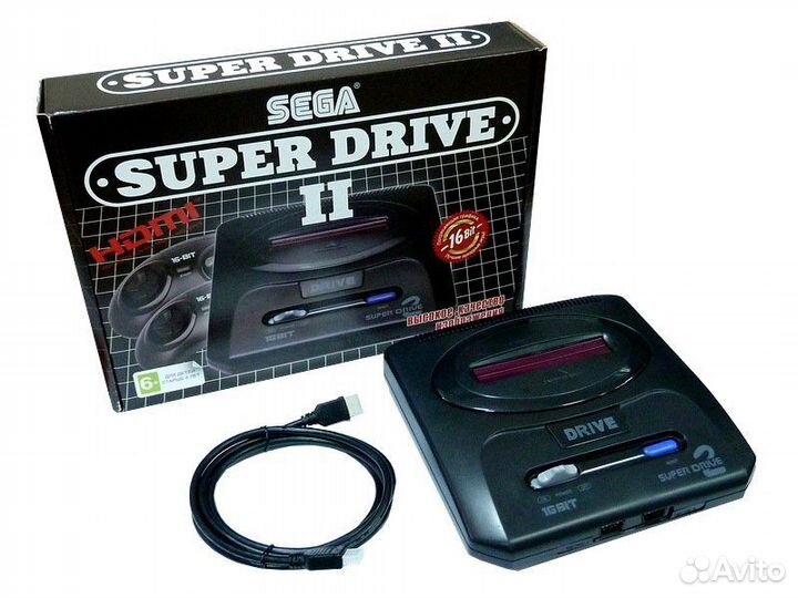 Игровая приставка к тв Sega (Сега) Super Drive 2 C