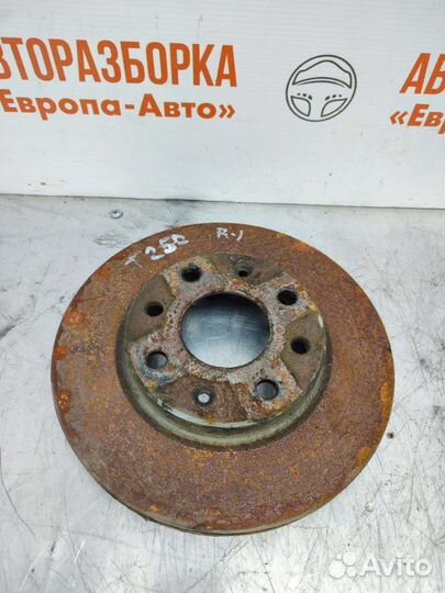 Диск тормозной передний Chevrolet Aveo T250