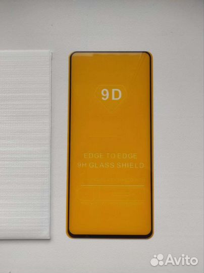 Защитное стекло 9D на Xiaomi Redmi Note 9 Pro