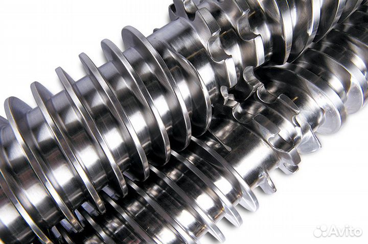 Восстановление и изготовление новых шнековых пар