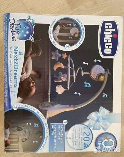 Кроватка chicco next2me