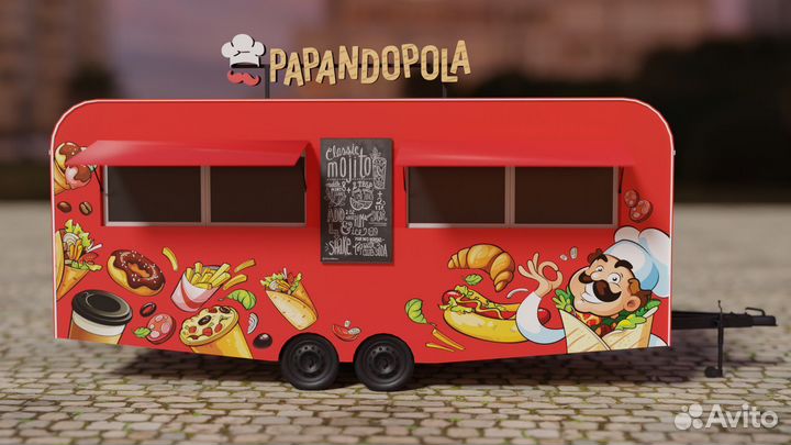 Передвижной фудтрак / киоск