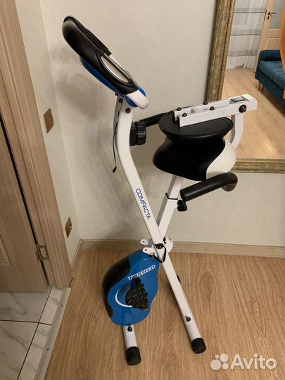 Складной велотренажер Torneo Compacta