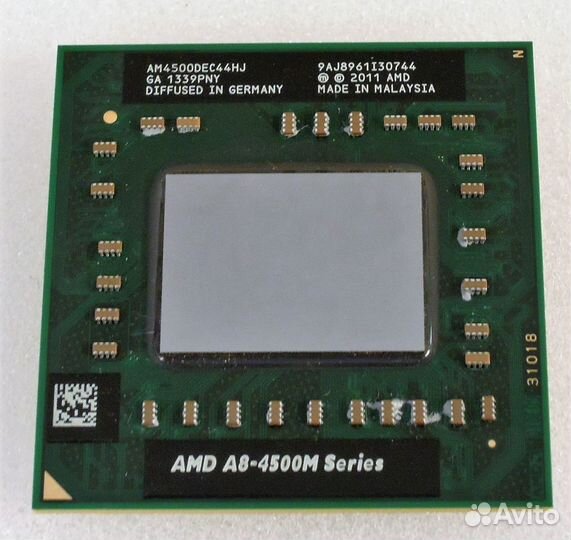 Процессор для ноутбука AMD A8-4500M