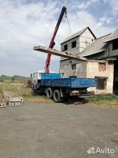 Манипулятор, кран, борт, самосвал