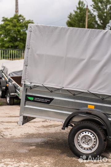 Прицеп для легкового автомобиля высокий борт