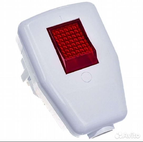 Вилка с выключателем 16А 220В