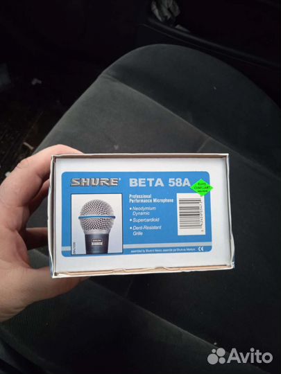 Микрофон Shure beta 58a