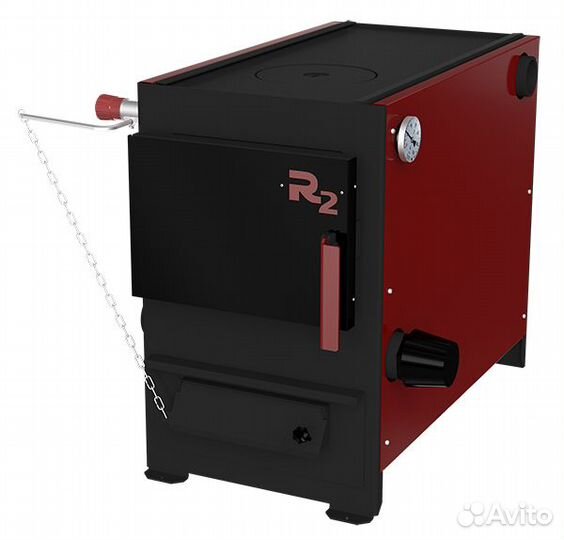 Котел твердотопливный R2 9 кВт. (Термокрафт)