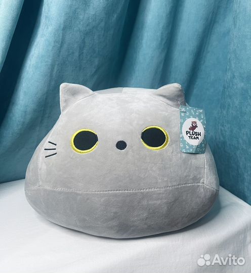 Новая мягкая игрушка кот подушка - антистресс