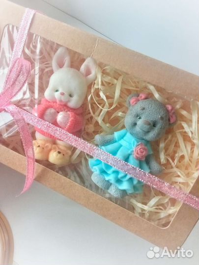 Мыло ручной работы Зайка