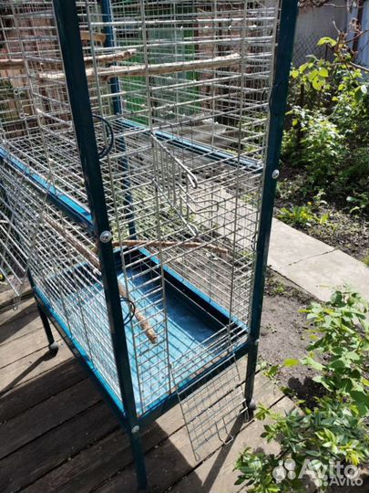 Большая клетка вольер для попугаев Ferplast