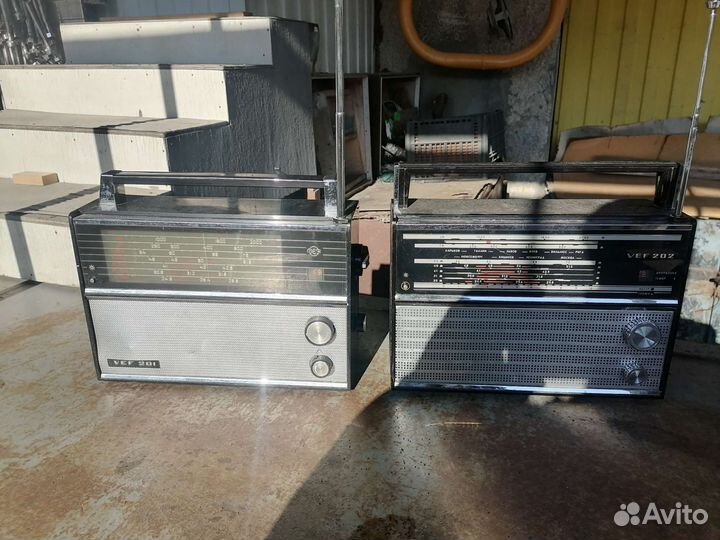 Радиоприемники вэф 201, 202