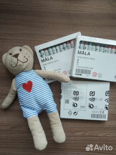 Карандаши восковые IKEA