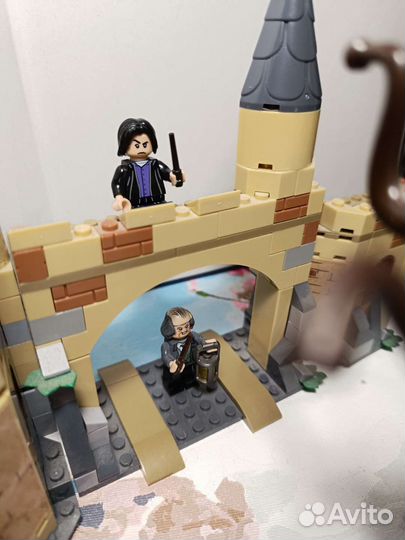 Замок хогвартс lego с деревом