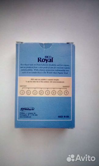 Royal трость тенор сакс
