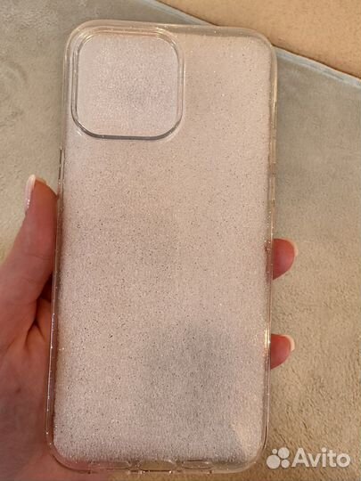 Прозрачный чехол iPhone 14 pro max новый