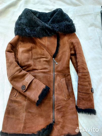 Дубленка женская натуральная 44р