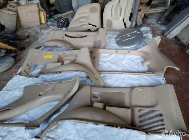 Toyota land cruiser prado 120 салон