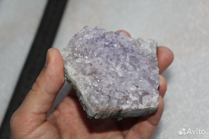 Друза аметиста камни и минералы коллекционные