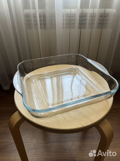 Стеклянная форма с ручками