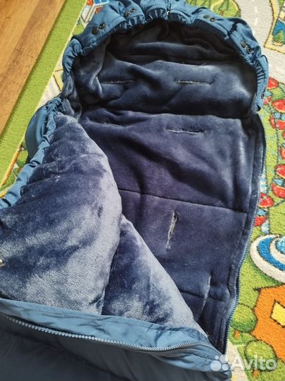 Зимний конверт в коляску